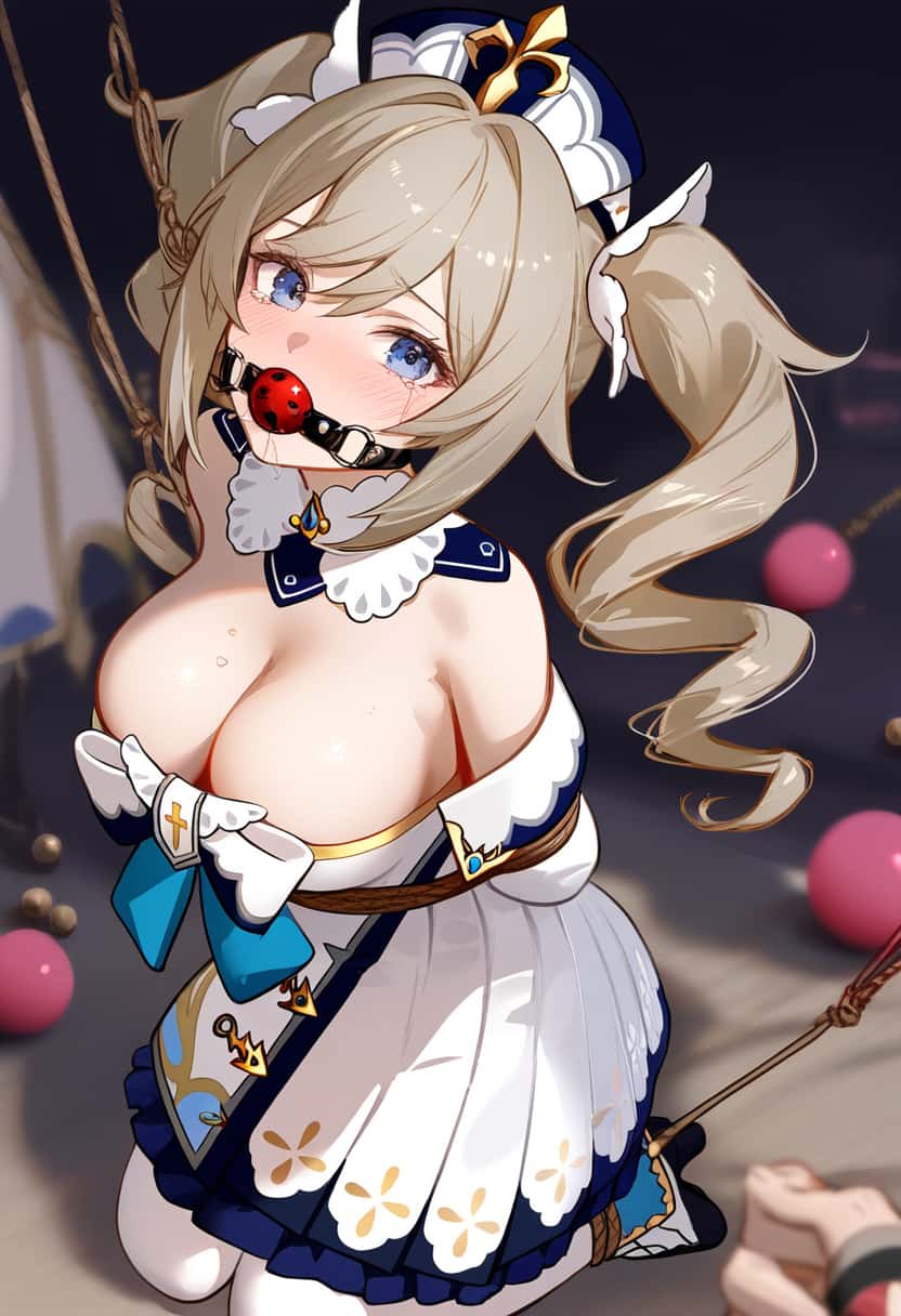 “ 香蕉卡在喉咙里了……”